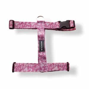 Arnés "H" Camuflado Rosa
